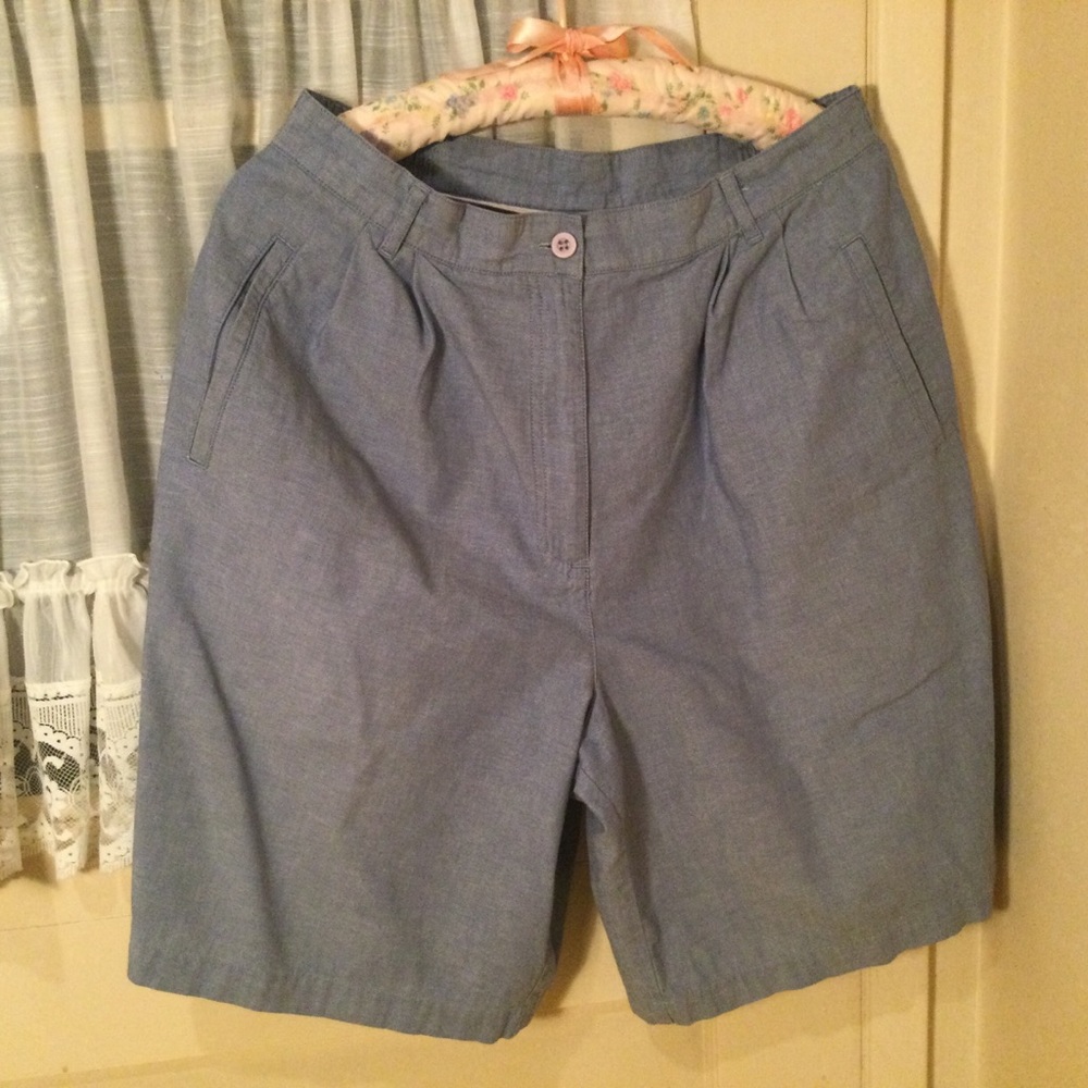 🌻🍎 Cute Blue 100% Cotton Shorts by EP Pro